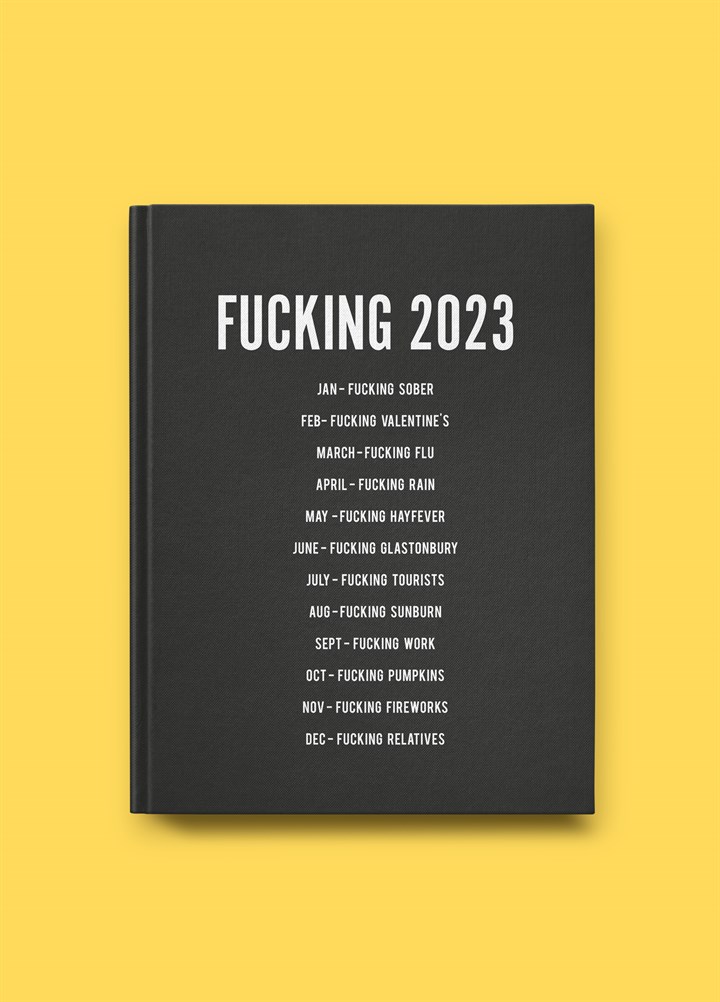 2023 F**king Dates A5 Diary